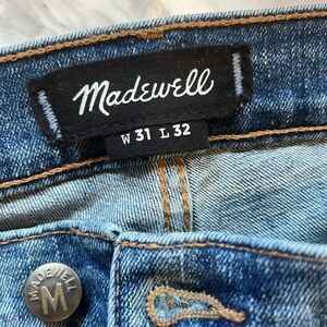 Madewell 31x32 Skinny Jeans